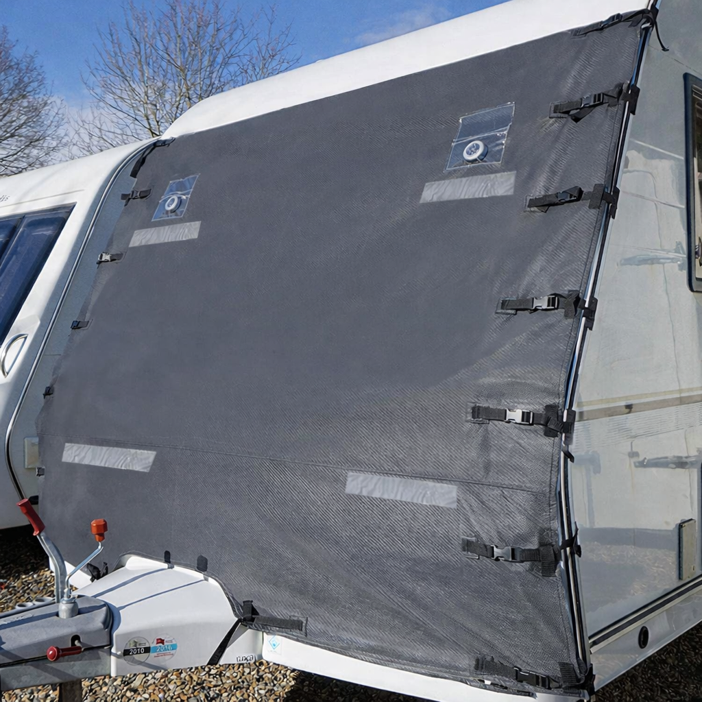 Caravan Towing Front Cover - Premium Tailored